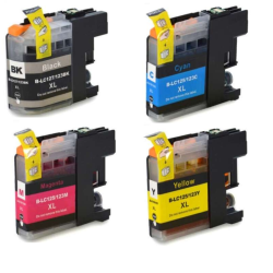 Pack 4 cartuchos Brother LC123/LC121
