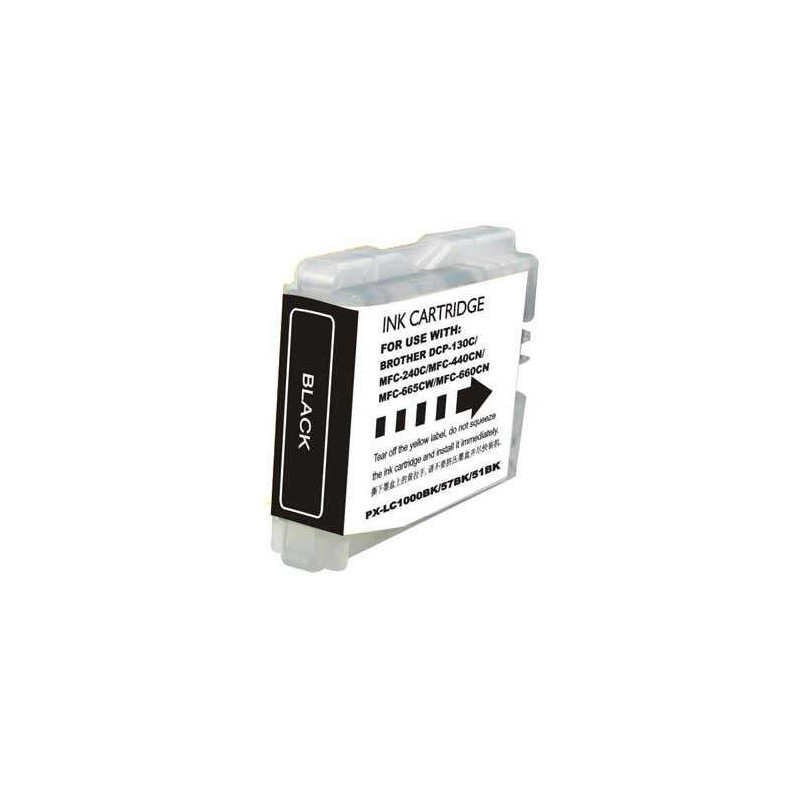 Cartucho Brother LC1000XL/LC970XL Negro Cartucho Brother LC1000XL/LC970XL Negro