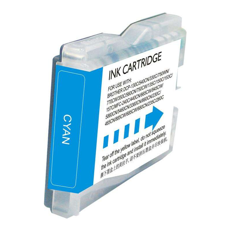 Cartucho Brother LC1000XL/LC970XL Cyan Cartucho Brother LC1000XL/LC970XL Cyan